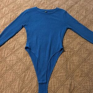 blue bodysuit from SHEIN